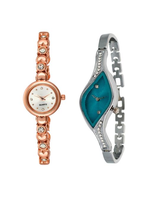 surbhi fashion set of 2 analog watch combo(swc-w-1294) - 16496849 - Very Small Image - 1