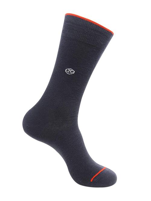 grey cotton above ankle length sock - 16498119 - Very Small Image - 1