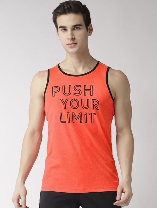 orange printed t-shirt - 16499657 - Very Small Image - 1