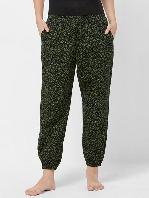 high rise ditsy floral pajama - 16501017 - Very Small Image - 1