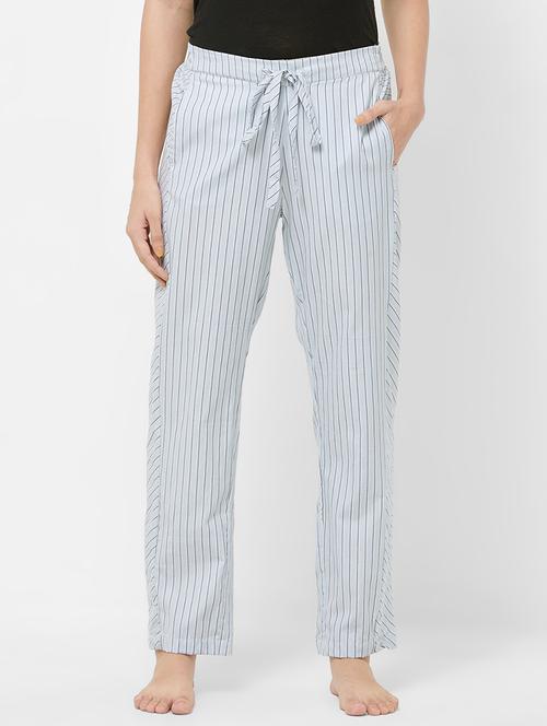 drawstring waist striped pajama - 16501024 - Very Small Image - 1