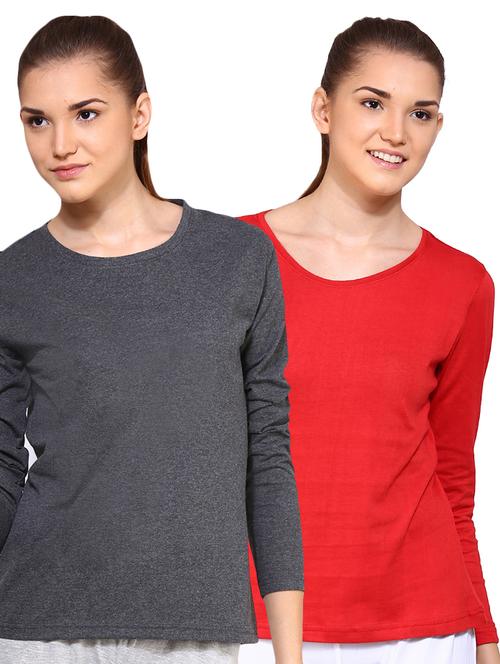 women's t-shirt combo - 16502196 - Very Small Image - 1