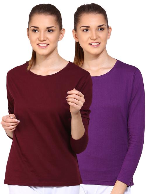 women's t-shirt combo - 16502236 - Very Small Image - 1