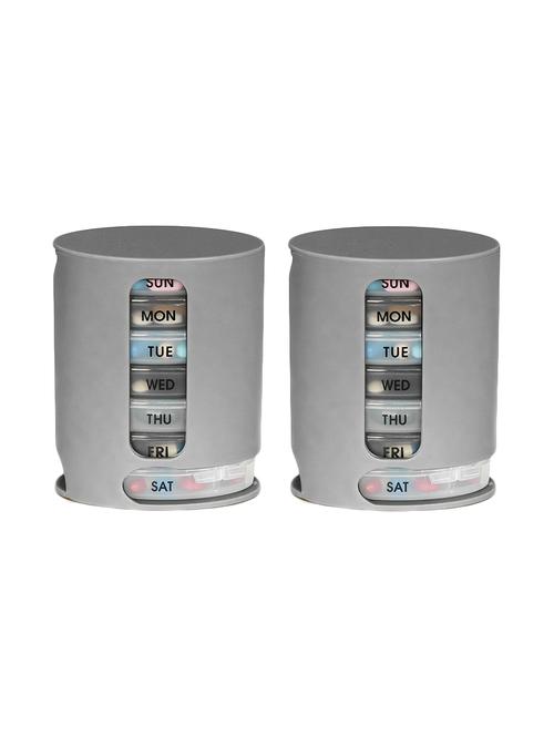 medicine storage box with 4 compartments pill dispenser - 16502339 - Very Small Image - 1