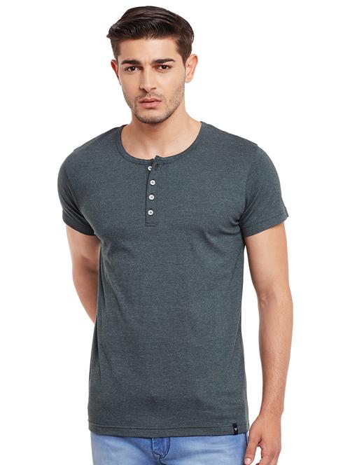 green solid t-shirt - 16502433 - Very Small Image - 1