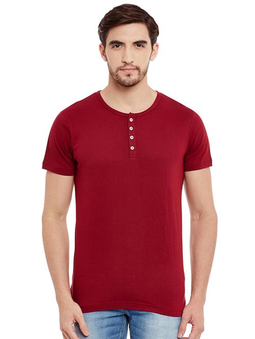 red solid t-shirt - 16502436 - Very Small Image - 1