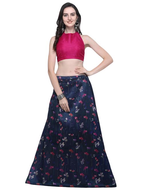 floral flared lehenga - 16503816 - Very Small Image - 1