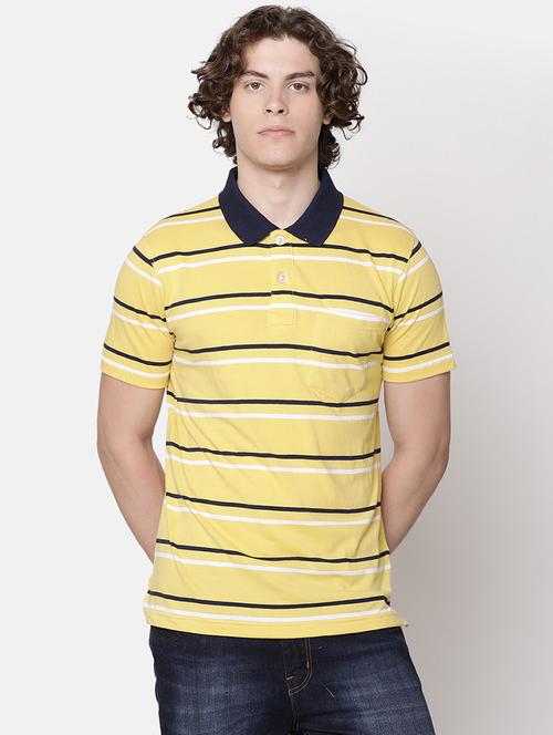 yellow striped t-shirt - 16504009 - Very Small Image - 1