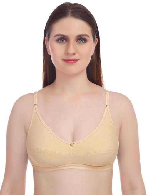 floral patch detachable strap bra - 16504533 - Very Small Image - 1