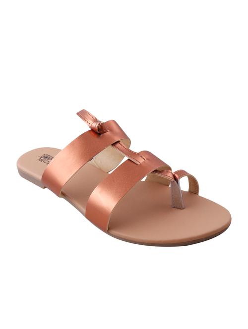 copper one toe sandals - 16504756 - Very Small Image - 1