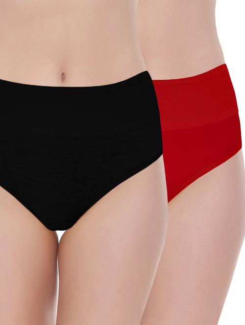 set of 2 high rise solid hipster - 16504994 - Very Small Image - 1