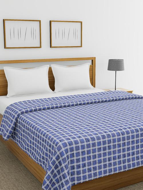 cotton double comforter with super silken filling - 16505690 - Very Small Image - 1