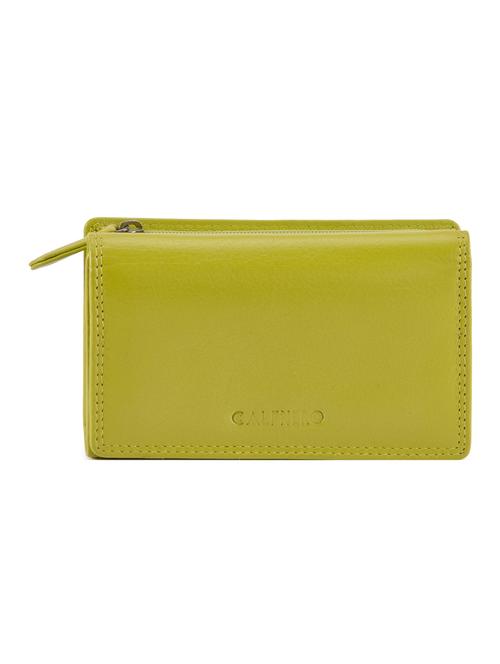 green leather wallet - 16506050 - Very Small Image - 1