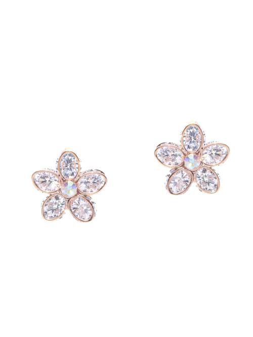 gold brass studs earring - 16506348 - Very Small Image - 1