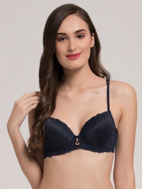 embellished scallop hem bra - 16508704 - Very Small Image - 1