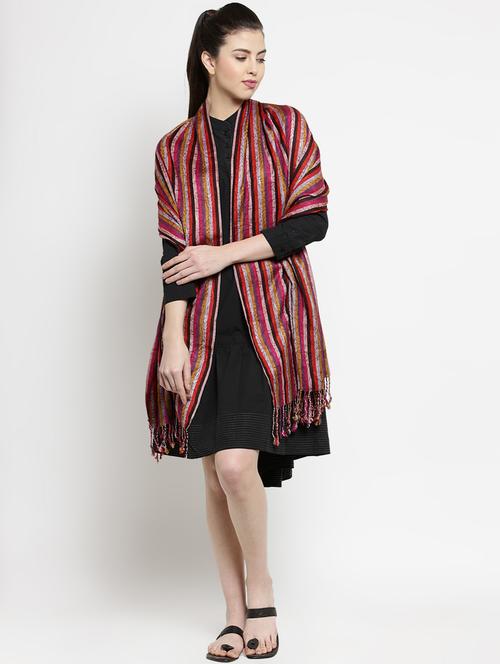 red rayon stole - 16508859 - Very Small Image - 1