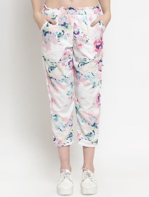 high rise tie and dye capri - 16508881 - Very Small Image - 1