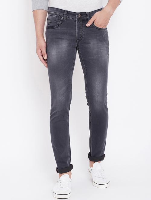 grey light washed jeans - 16509328 - Very Small Image - 1