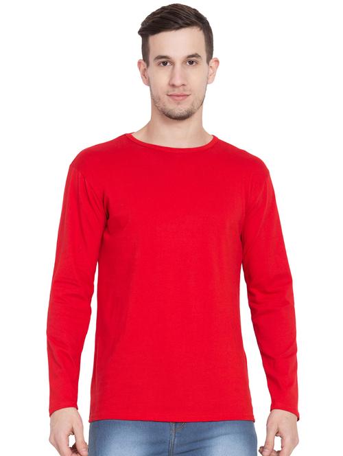 red cotton tshirt - 16510572 - Very Small Image - 1