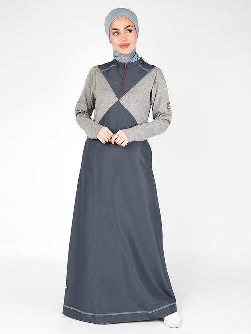 solid a-line cloaks & abaya - 16510648 - Very Small Image - 1