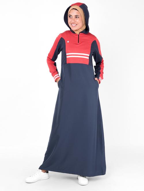solid a-line cloaks & abaya - 16510655 - Very Small Image - 1