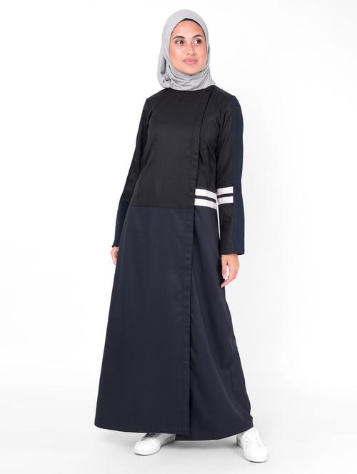 solid a-line cloaks & abaya - 16510660 - Very Small Image - 1
