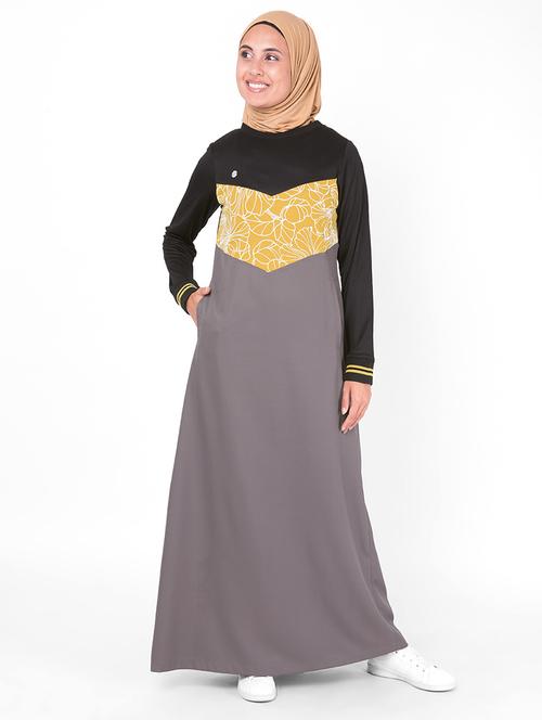 solid a-line cloaks & abaya - 16510670 - Very Small Image - 1