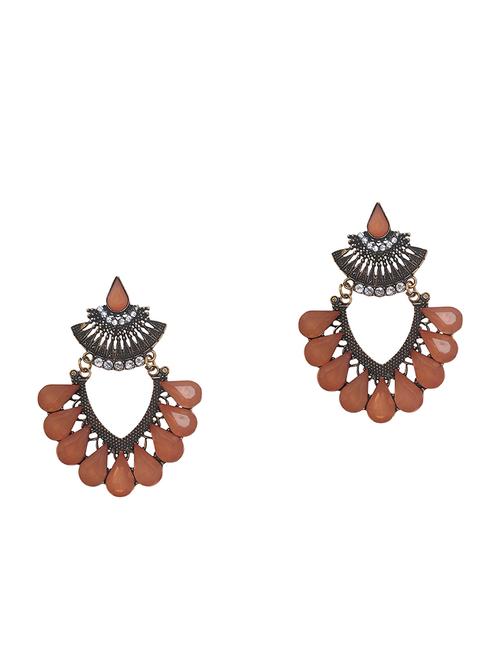 metallic metal earring - 16510795 - Very Small Image - 1