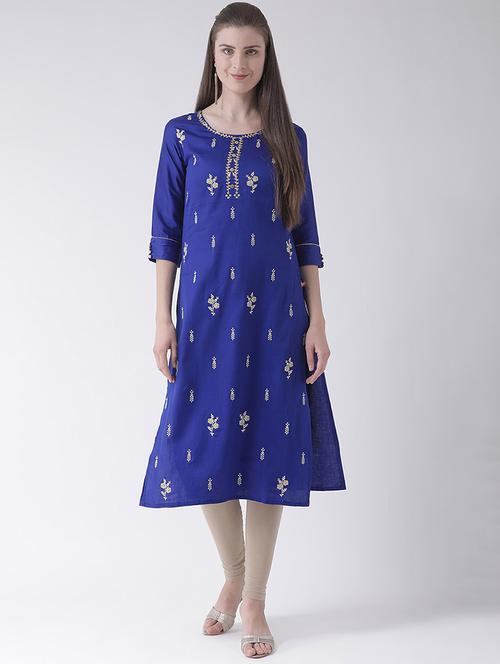 women's straight kurta - 16511011 - Very Small Image - 1