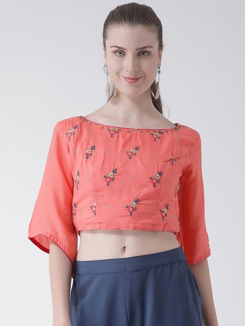 embroidered blouse - 16511385 - Very Small Image - 1