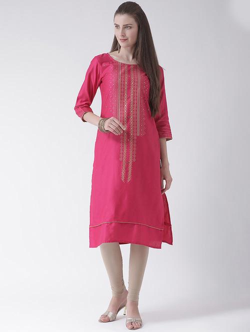 block print straight kurta - 16511405 - Very Small Image - 1