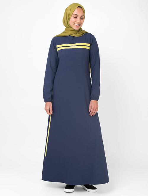 solid a-line flare cloaks & abaya - 16511630 - Very Small Image - 1