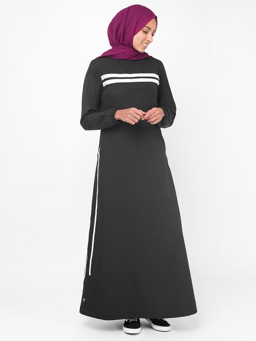 contrast a-line cloaks & abaya - 16511649 - Very Small Image - 1
