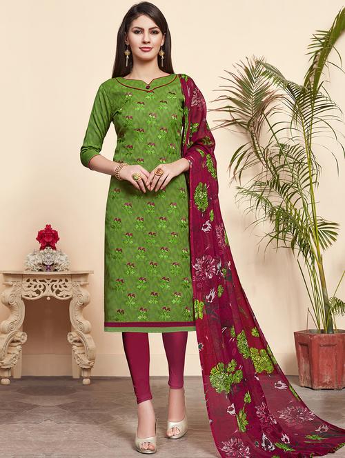 embroidered unstitched suit - 16515574 - Very Small Image - 1