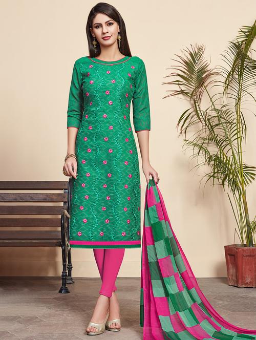 embroidered unstitched suit - 16515581 - Very Small Image - 1