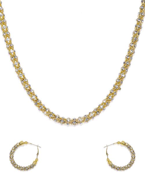 gold brass necklaces and earring - 16515687 - Very Small Image - 1