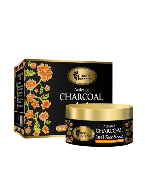 oriental botanics activated charcoal 4 in 1 face scrub - 16516770 - Very Small Image - 1
