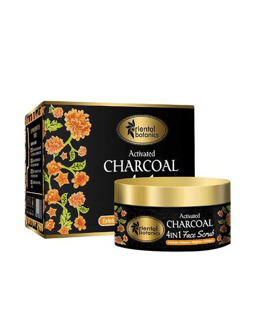 oriental botanics activated charcoal 4 in 1 face scrub - 16516810 - Very Small Image - 1