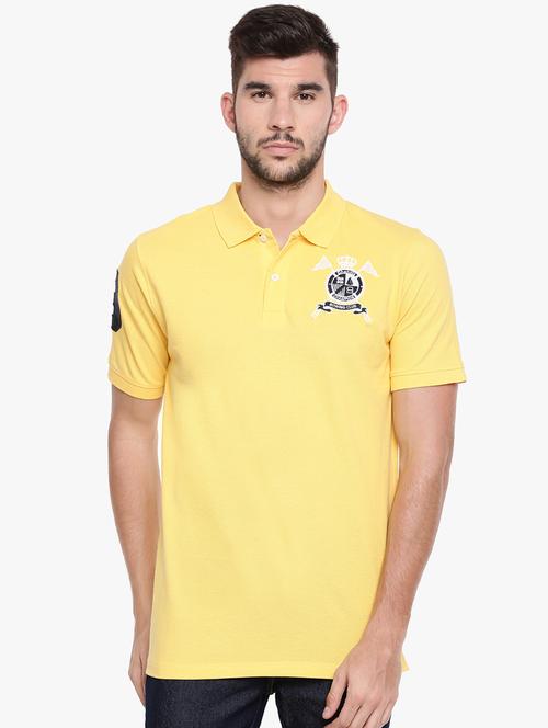 yellow polo t-shirt - 16516972 - Very Small Image - 1