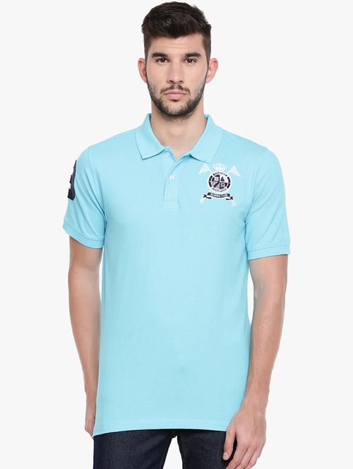blue polo t-shirt - 16516975 - Very Small Image - 1