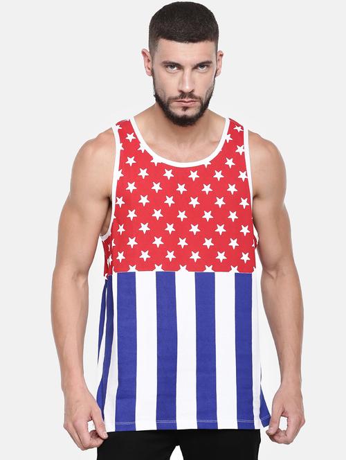 multi colored all over print vest - 16516983 - Very Small Image - 1