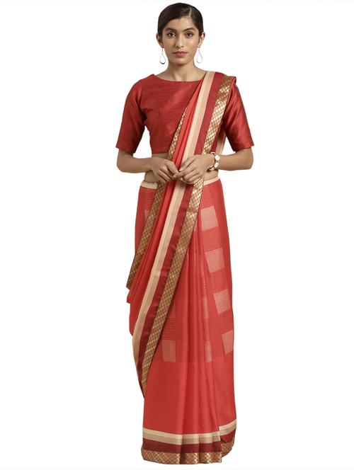 floral printed saree with blouse - 16517644 - Very Small Image - 1