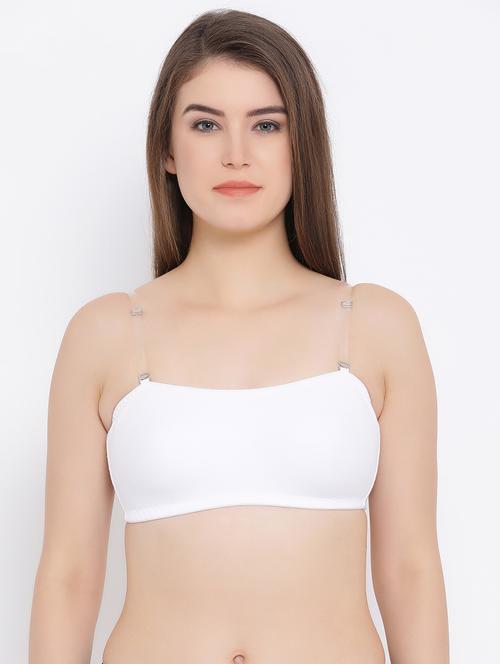 detachable strap solid bra - 16518228 - Very Small Image - 1
