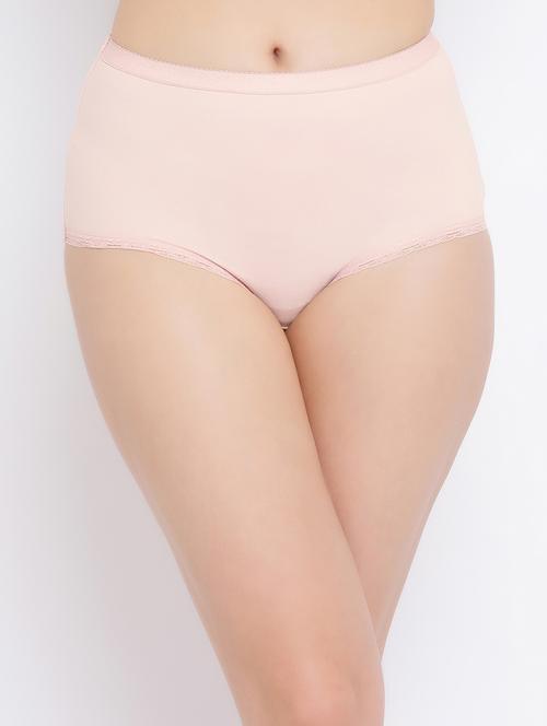 high rise lace inserted hipster panty - 16518311 - Very Small Image - 1