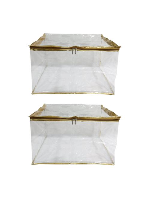 set of 2 nude silk utility bag - 16523340 - Very Small Image - 1