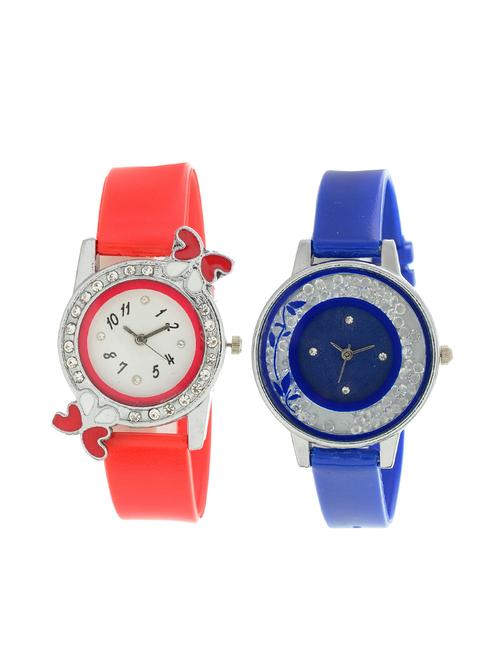 dada set of 2 analog watch combos-(dwc-w-1176) - 16524200 - Very Small Image - 1