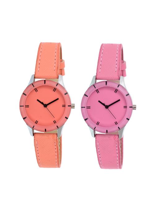 dada set of 2 analog watch combos-(dwc-w-1182) - 16524206 - Very Small Image - 1