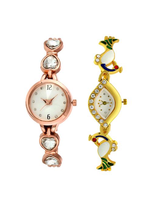 dada set of 2 analog watch combos-(dwc-w-1189) - 16524213 - Very Small Image - 1