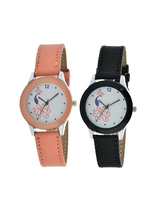 dada set of 2 analog watch combos-(dwc-w-1192) - 16524216 - Very Small Image - 1