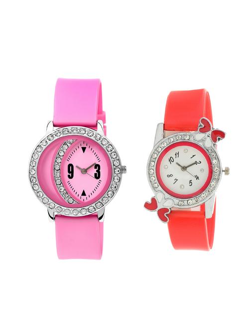 dada set of 2 analog watch combos-(dwc-w-1194) - 16524218 - Very Small Image - 1